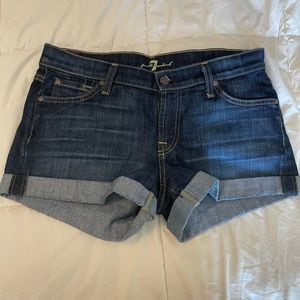 7 For All Mankind Jean shorts